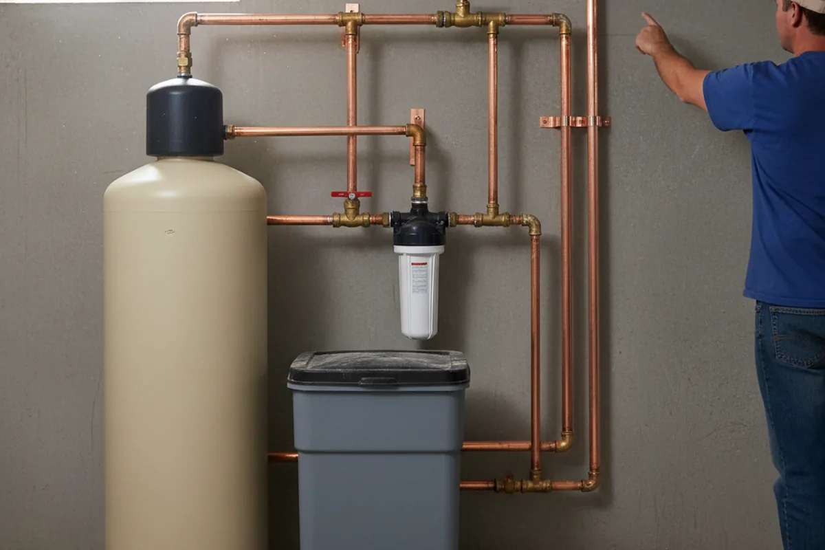 Whole-house water treatment system installed in Fulshear